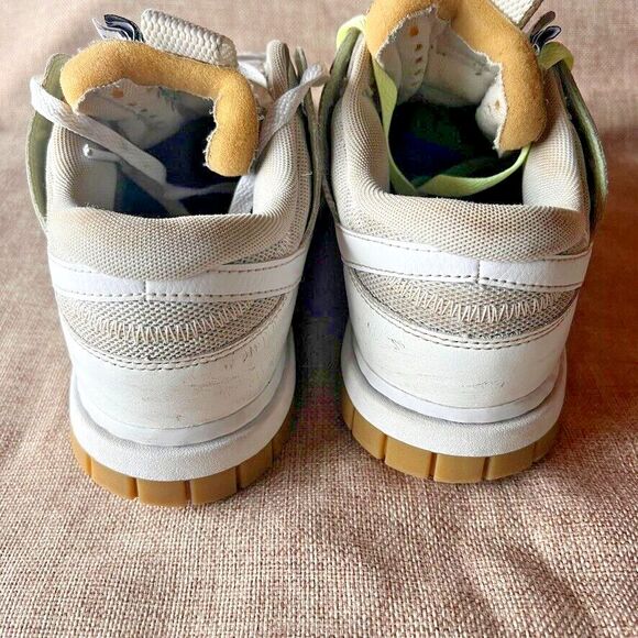 Nike Air Dunk Jumbo Photon Dust White Gum Skate Shoes SB 8.5 VG DV0821001-001 - Picture 9 of 15